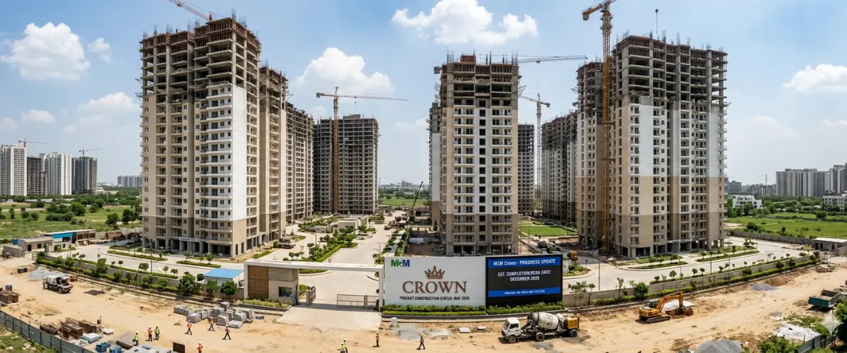 https://m3mpremium.in/M3M Crown Construction May