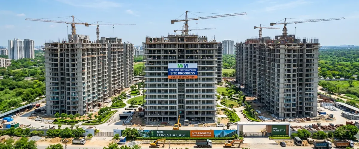https://m3mpremium.in/M3M Forestia East Construction Update 
