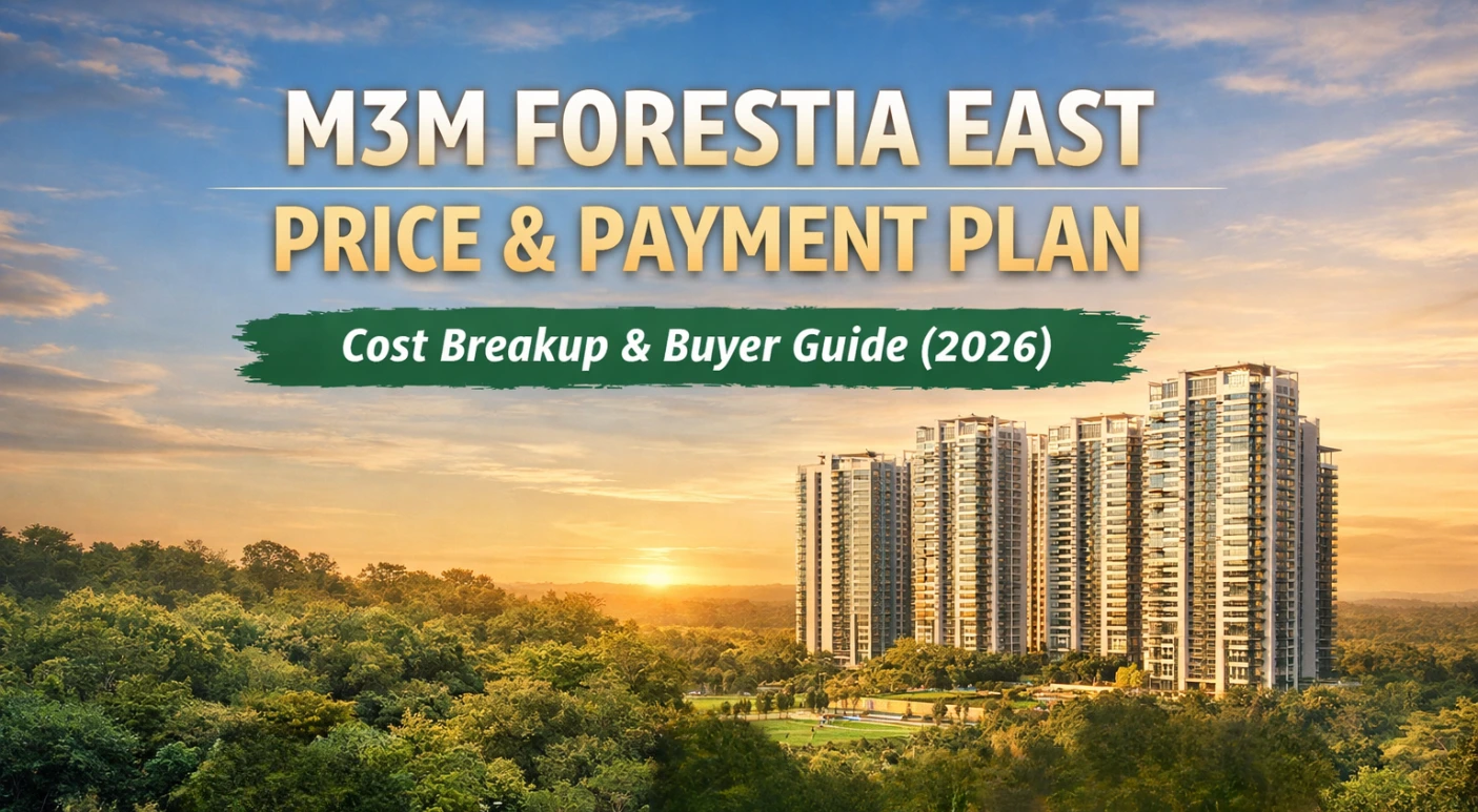 M3M Forestia East price and payment plan 2026 featured image
