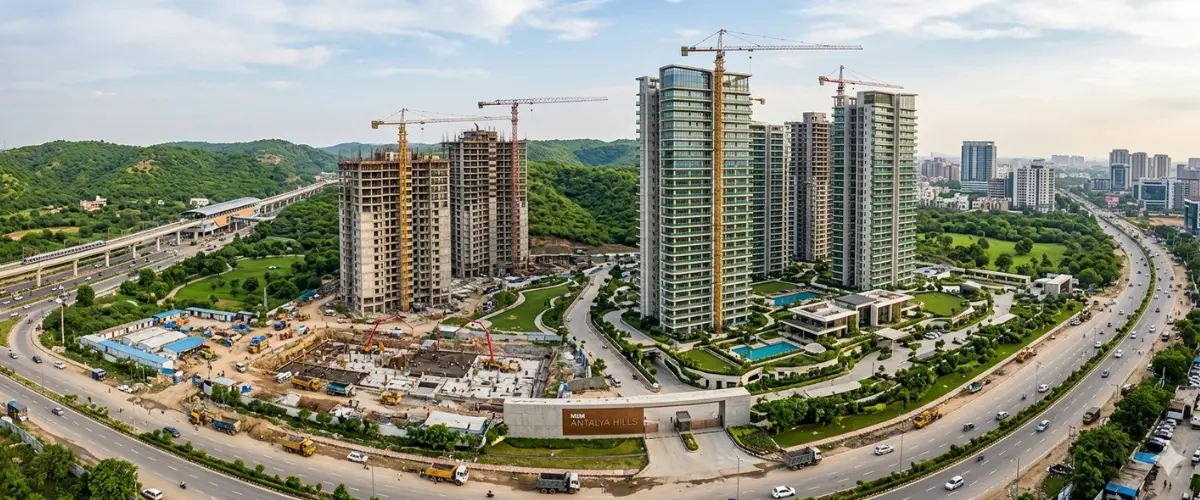 M3M Antalya Hills Construction