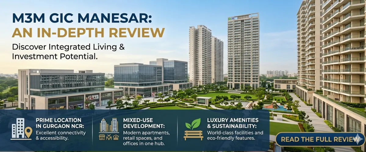 https://m3mpremium.in/M3M GIC Manesar Review