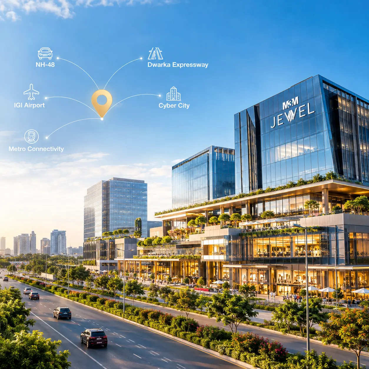 https://m3mpremium.in/M3M Jewel Location