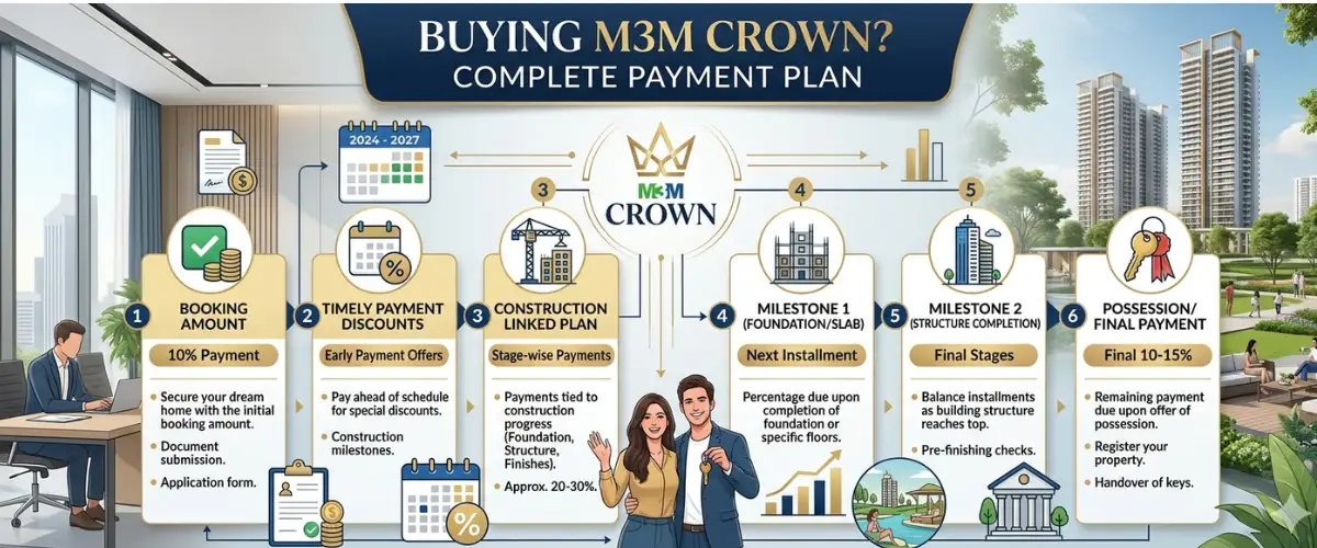 M3M Crown Payment Plan
