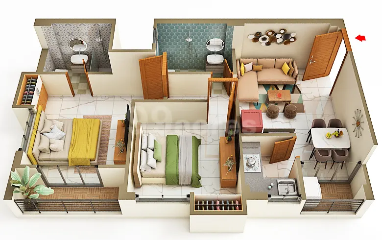 2.5 BHK