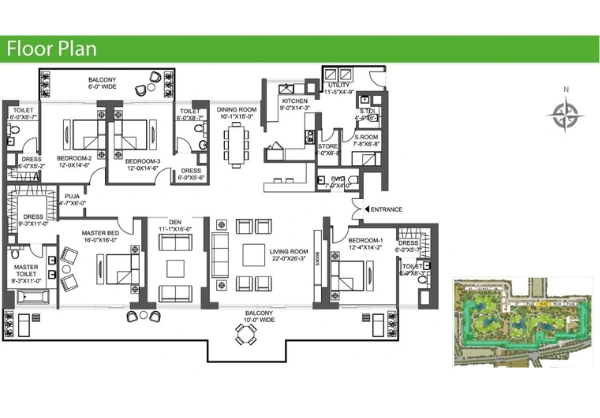 4968 SQ FT.