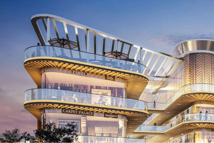 Gallery 3 – Concept Art of a Modern Shopping Mall
