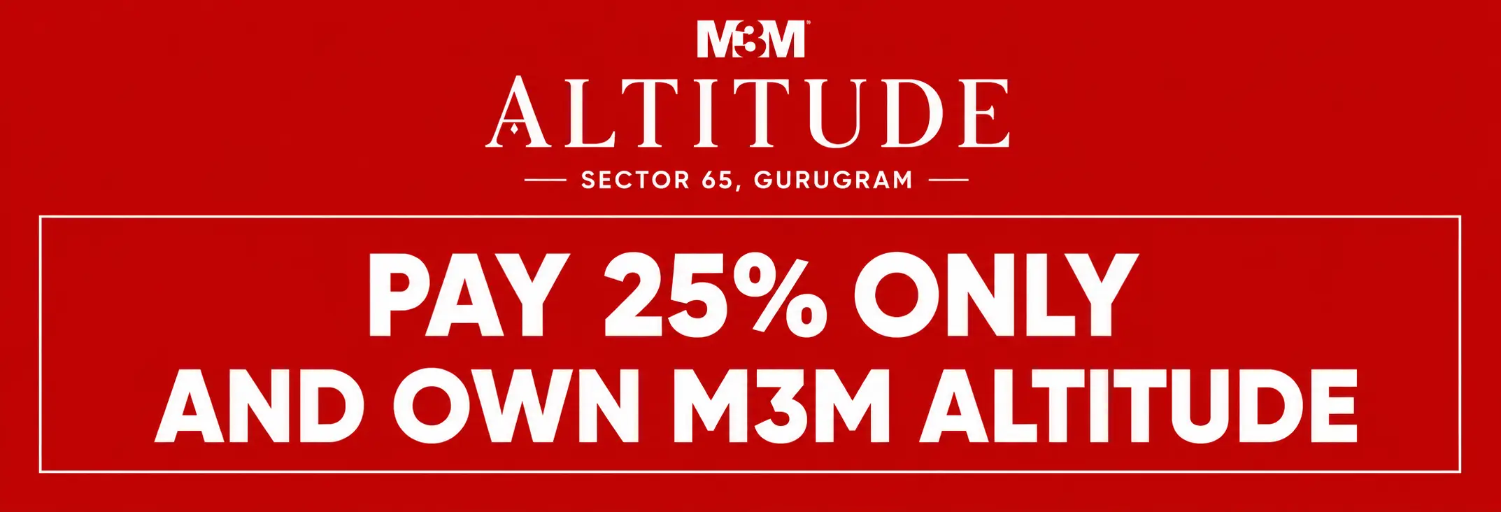 M3M Altitude Offer