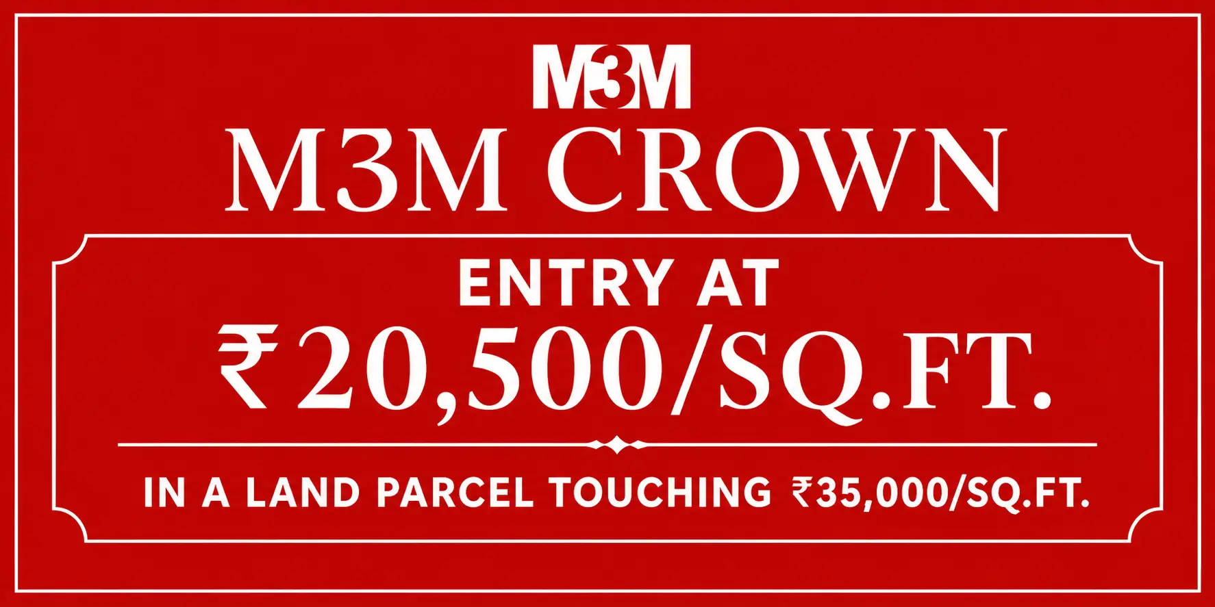 M3M Crown Offer