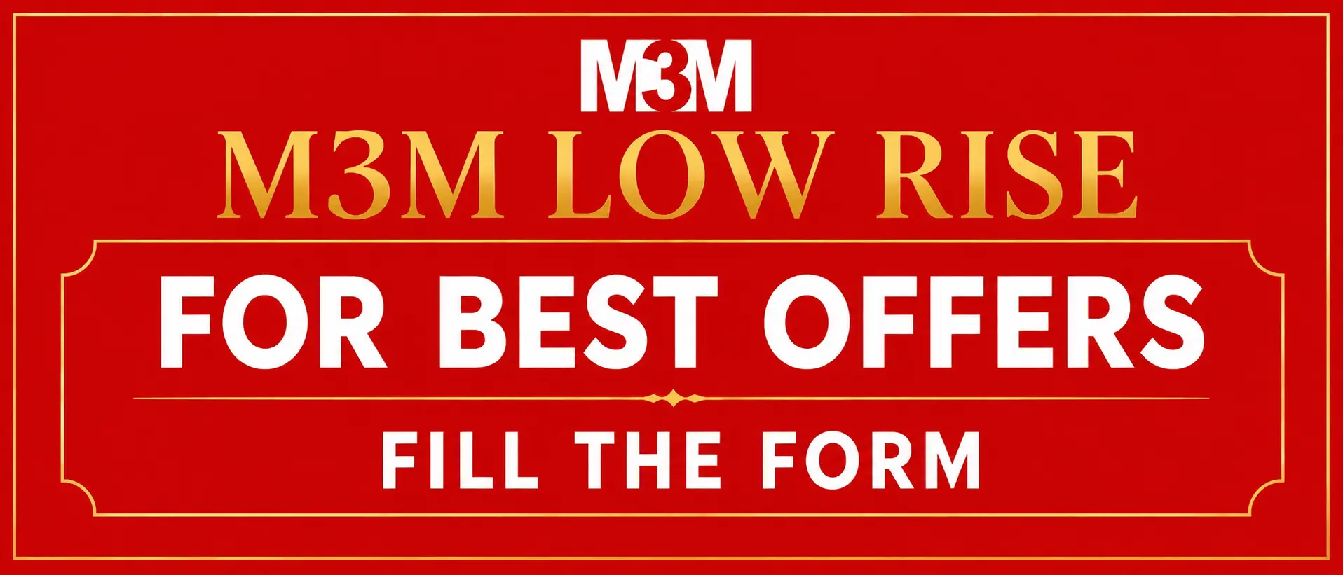 M3m Low Rise Offer