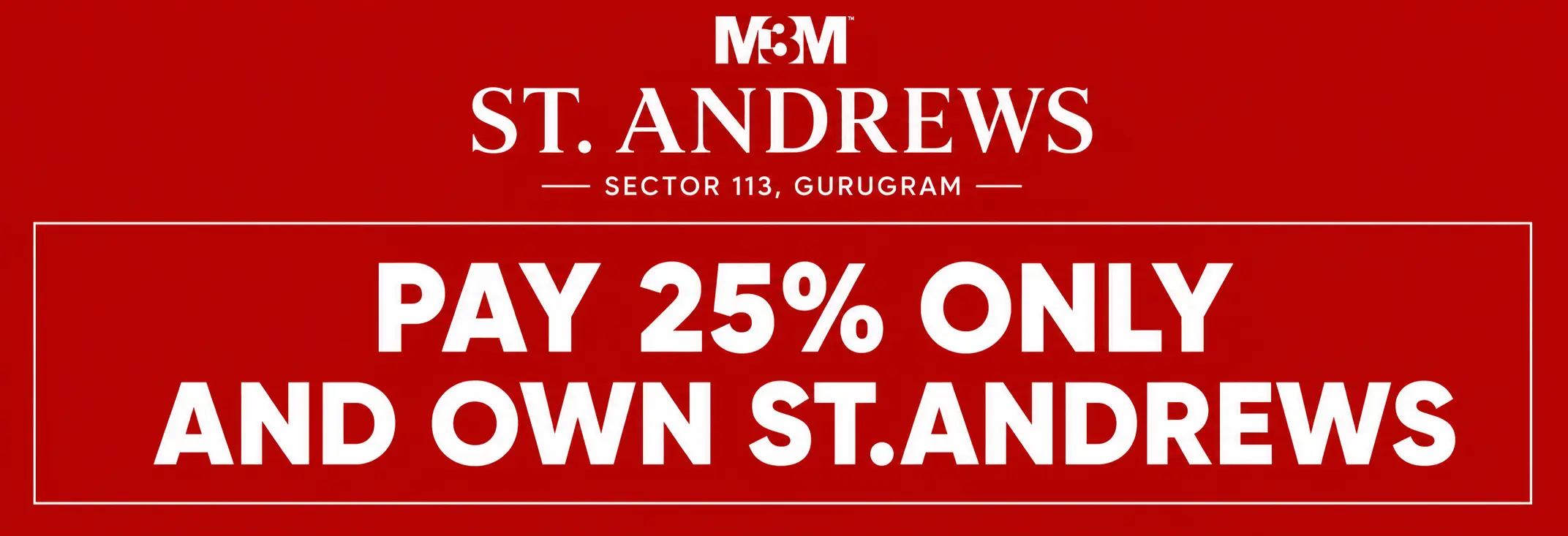 M3M St Andrews Offer