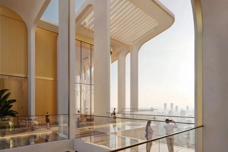 Spacious Lobby Interior with Natural Light