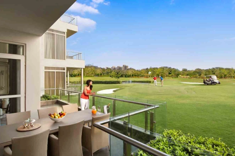 Balcony Overlooking Golf Course