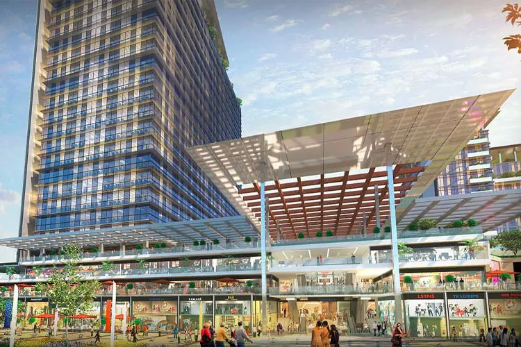 Broadway Complex Retail and Office Space Exterior