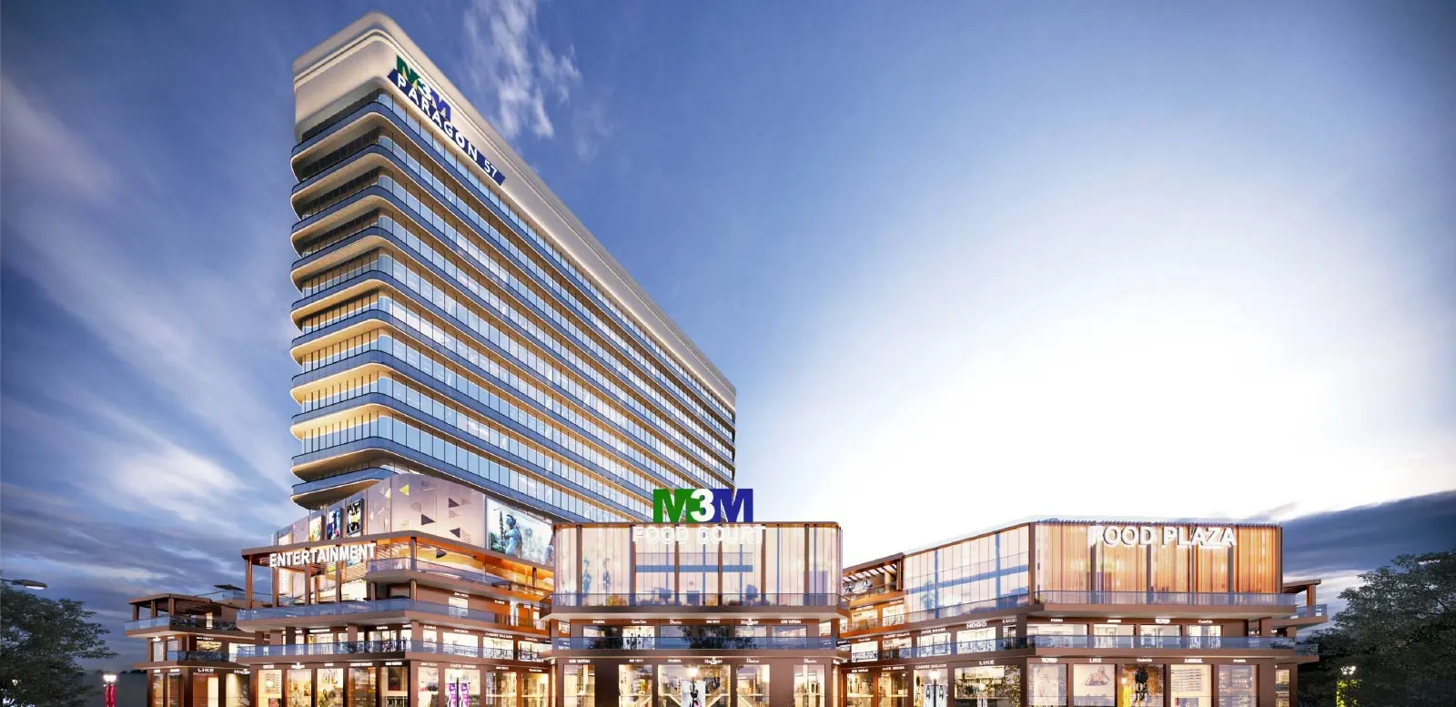 M3M Paragon Sector 57 Gurgaon Desktop Banner