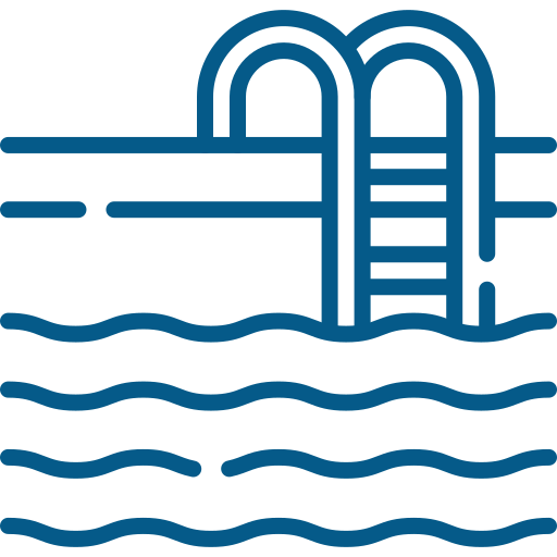 Indoor heated lap pool